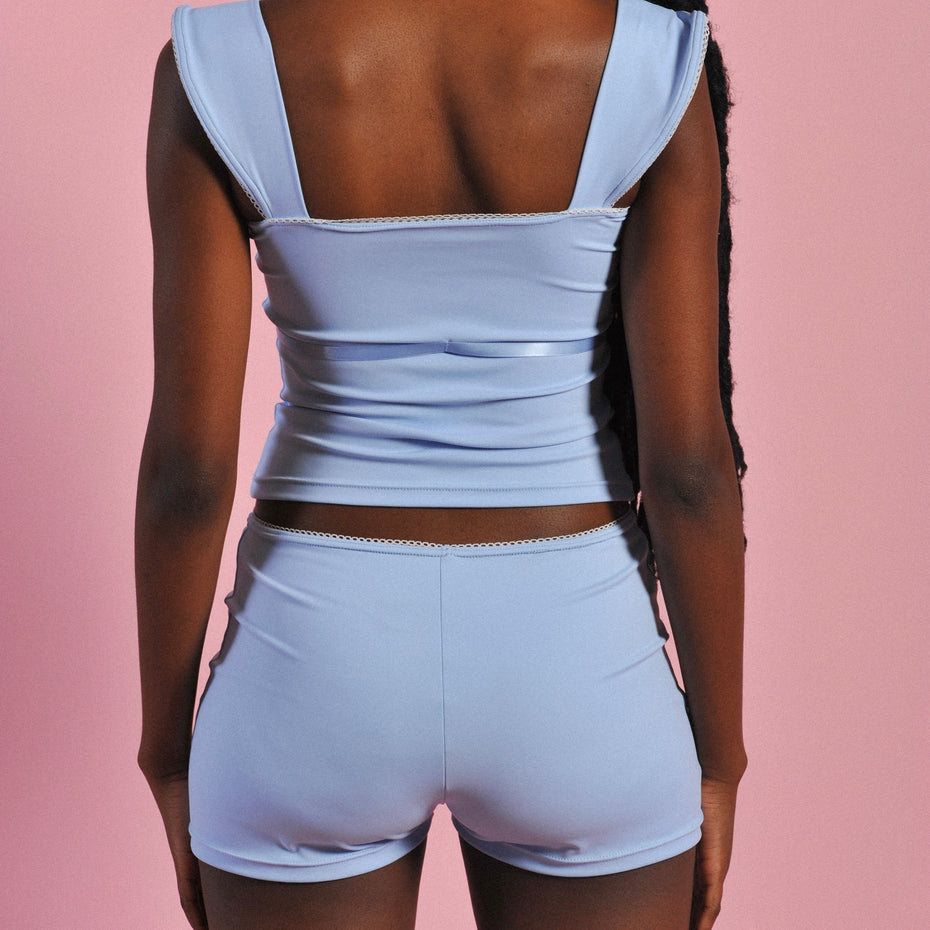 Elle Boxer Shorts | Powder Blue